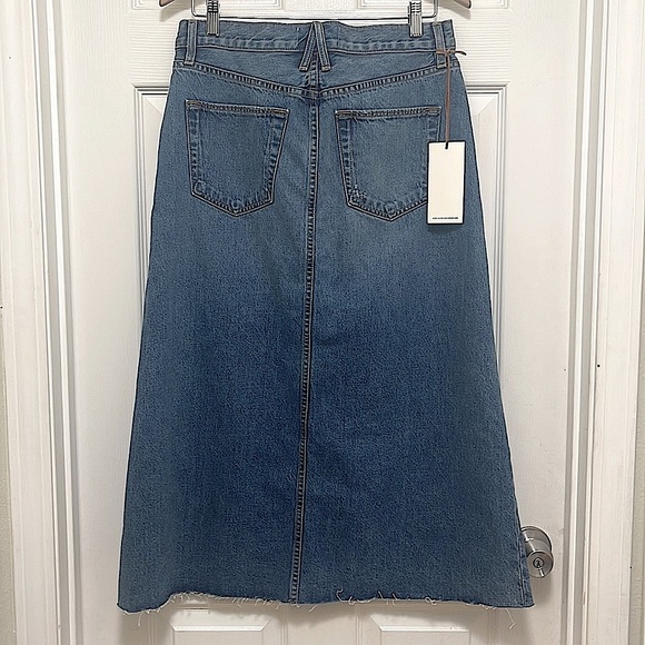 NWT SLVRLAKE Midi Skirt in Fair Game - Picture 7 of 8